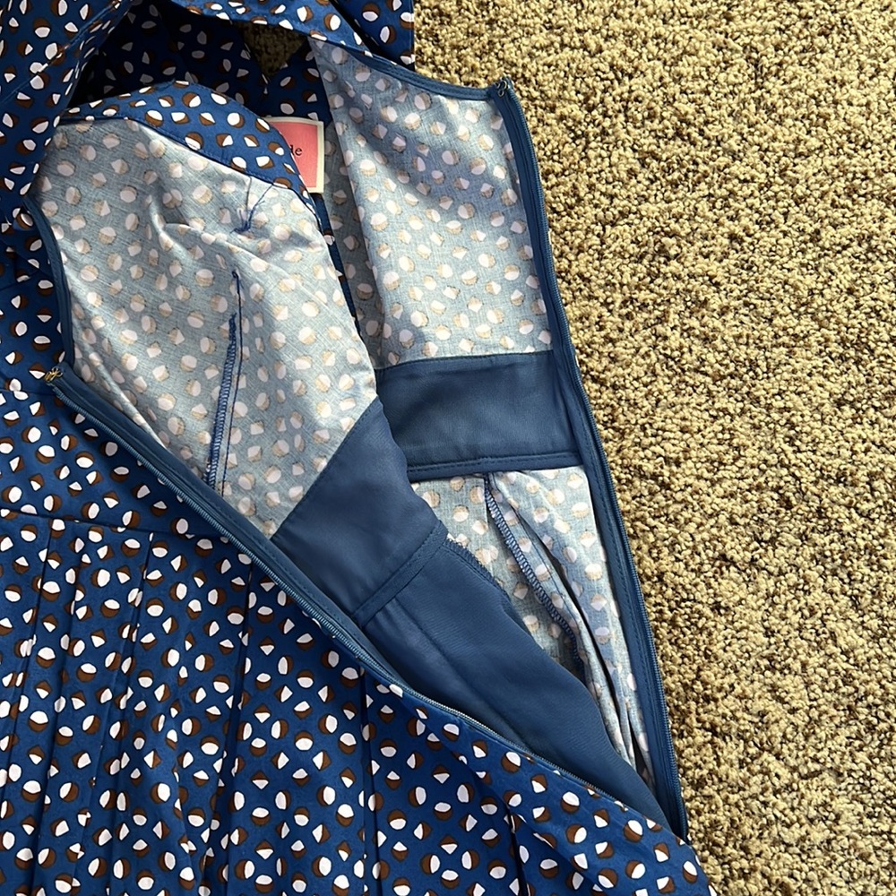 ♠️ Kate Spade geo dot poplin dress ♠️ - Picture 7 of 10
